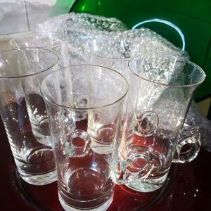 Middle Eastern Clear Glasses for Tea / Coffee